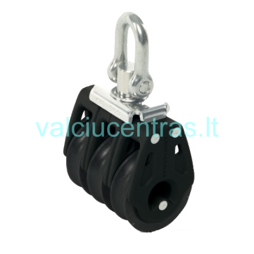 LEWMAR trigubas blokas su šekeliu 30mm LEWMAR trigubas blokas su šekeliu 30mm